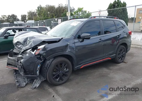 2019 Subaru Forester Sport from USA, damaged, VIN JF2SKAKC9KH545524